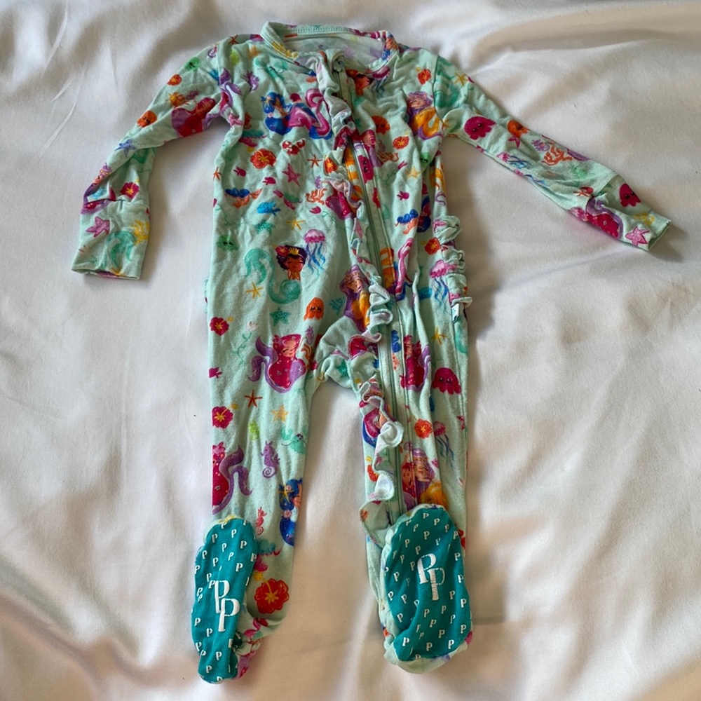 Posh Peanut Mermaid Footsie Jammies